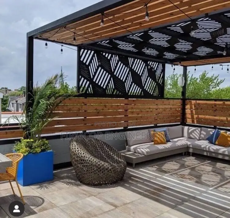 Modern CNC Pergola Design