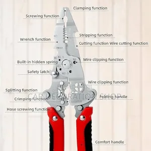Wire Stripper,Voltage Tester Pliers ,Voltage Detector,Ergonomic Handle