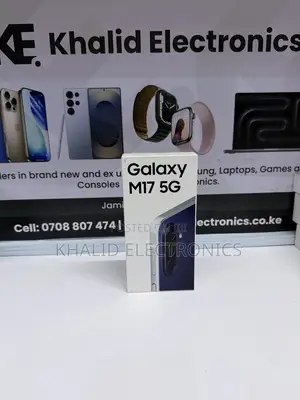 New Samsung Galaxy M17 5G 128 GB Blue