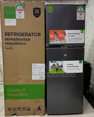 Syinix 138l Double Door Fridge – Energy Saving Silent