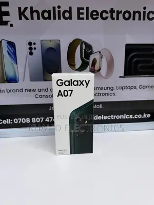 New Samsung Galaxy A07 128 GB Black