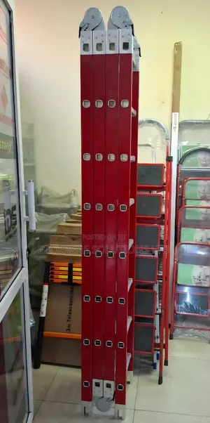 32ft Fibreglass FRP Multi Purpose Ladder 4*8