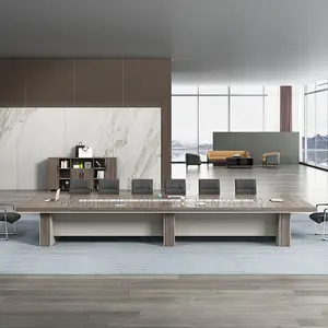 Office Table ; 3-Meter Imported Boardroom Office Table