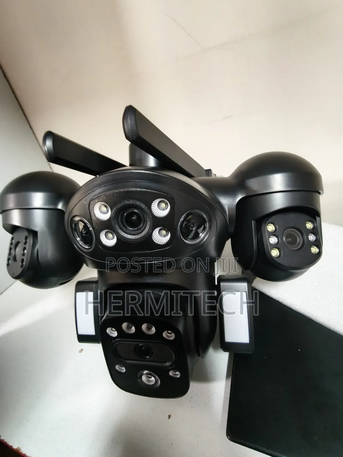 4 View Angles 4g 4lens Solar Energy PTZ Cameras