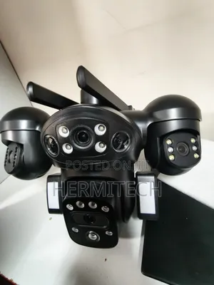 4 View Angles 4g 4lens Solar Energy PTZ Cameras