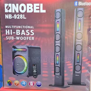 Nobel Nb-928l 5.1 Tallboy Bluetooth Subwoofer System