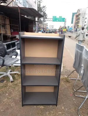 Bookshelf Wooden Storage Rack