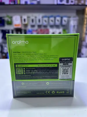 Oraimo Watch Muse – 1.32" Amoled Smartwatch With Free Straps Osw-Ban