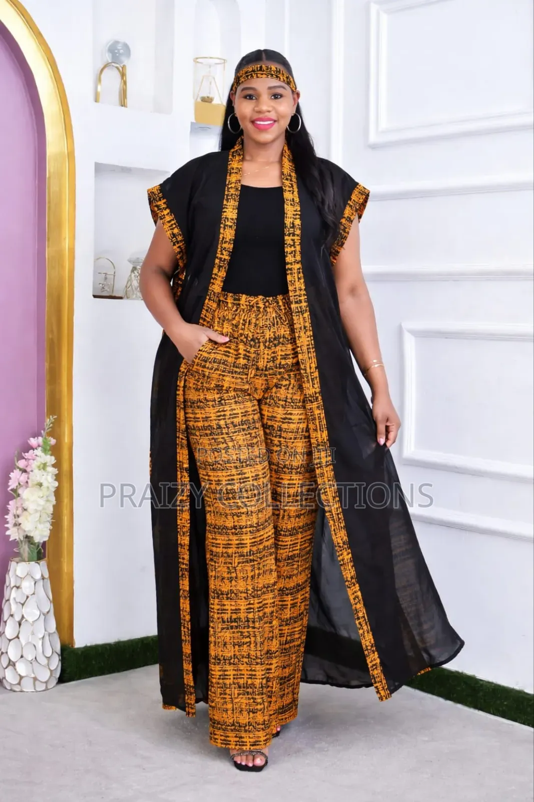 African Kimono + Pant