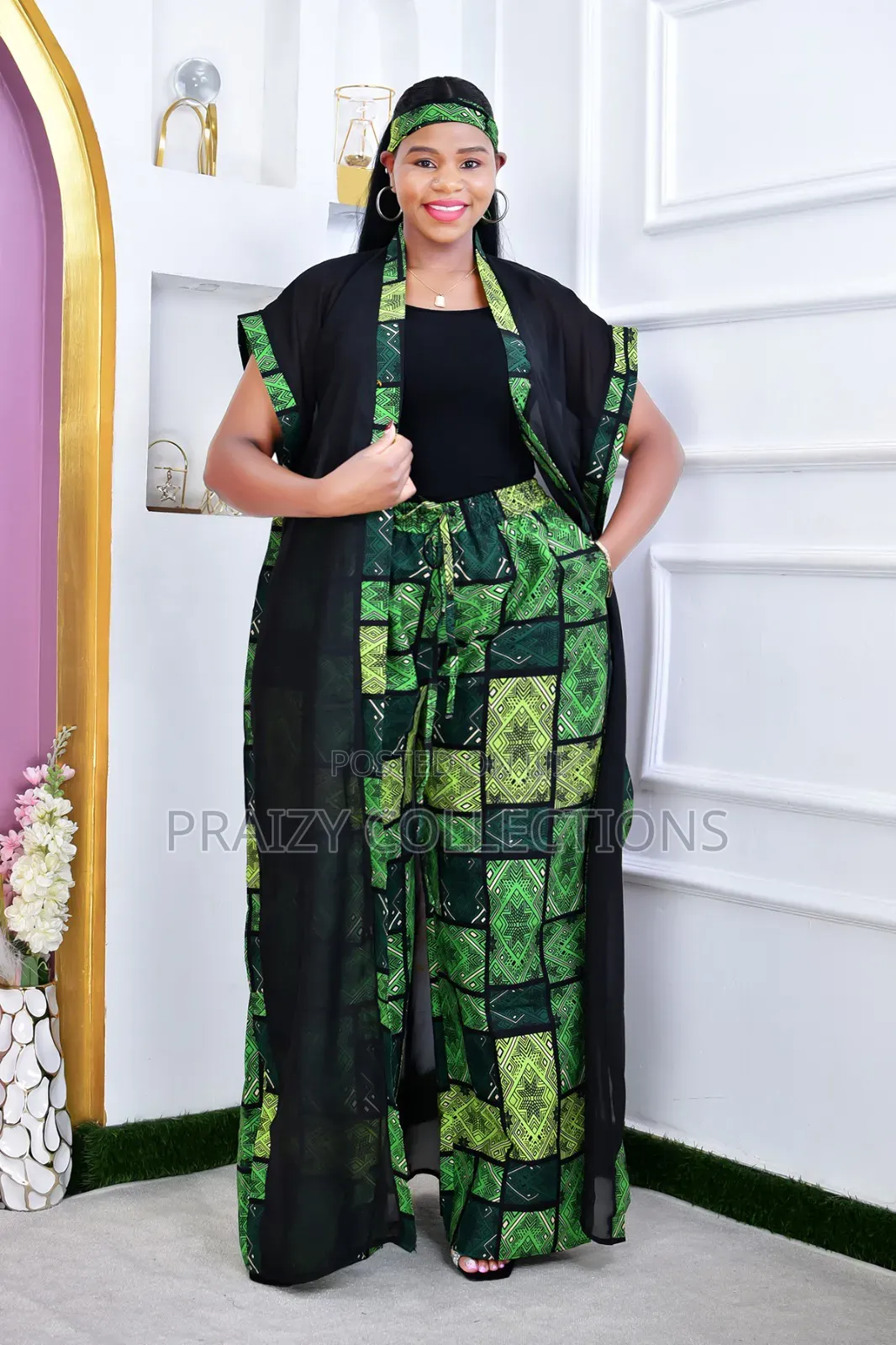 African Kimono + Pant