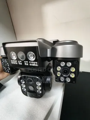 New Triple Lens Screen=3 PTZ Optical Zoom Solar Powered 4g