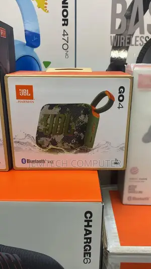 JBL Go 4 – 4.2 Watt Portable Waterproof Speaker