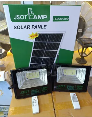 Jsot Lamp Solar Flood Light 200+200wats