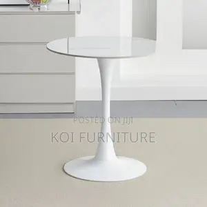 Coffee Table; Round Marble Centerpiece Marble Coffee Table