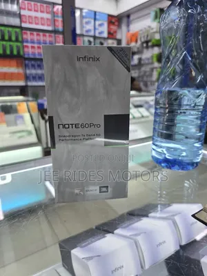 New Infinix Note 60 Pro 256 GB Black