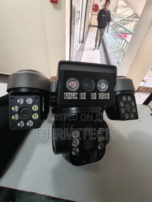 Solar Camera 4g Outdoor Reliable in All Weather Conditions 3lens