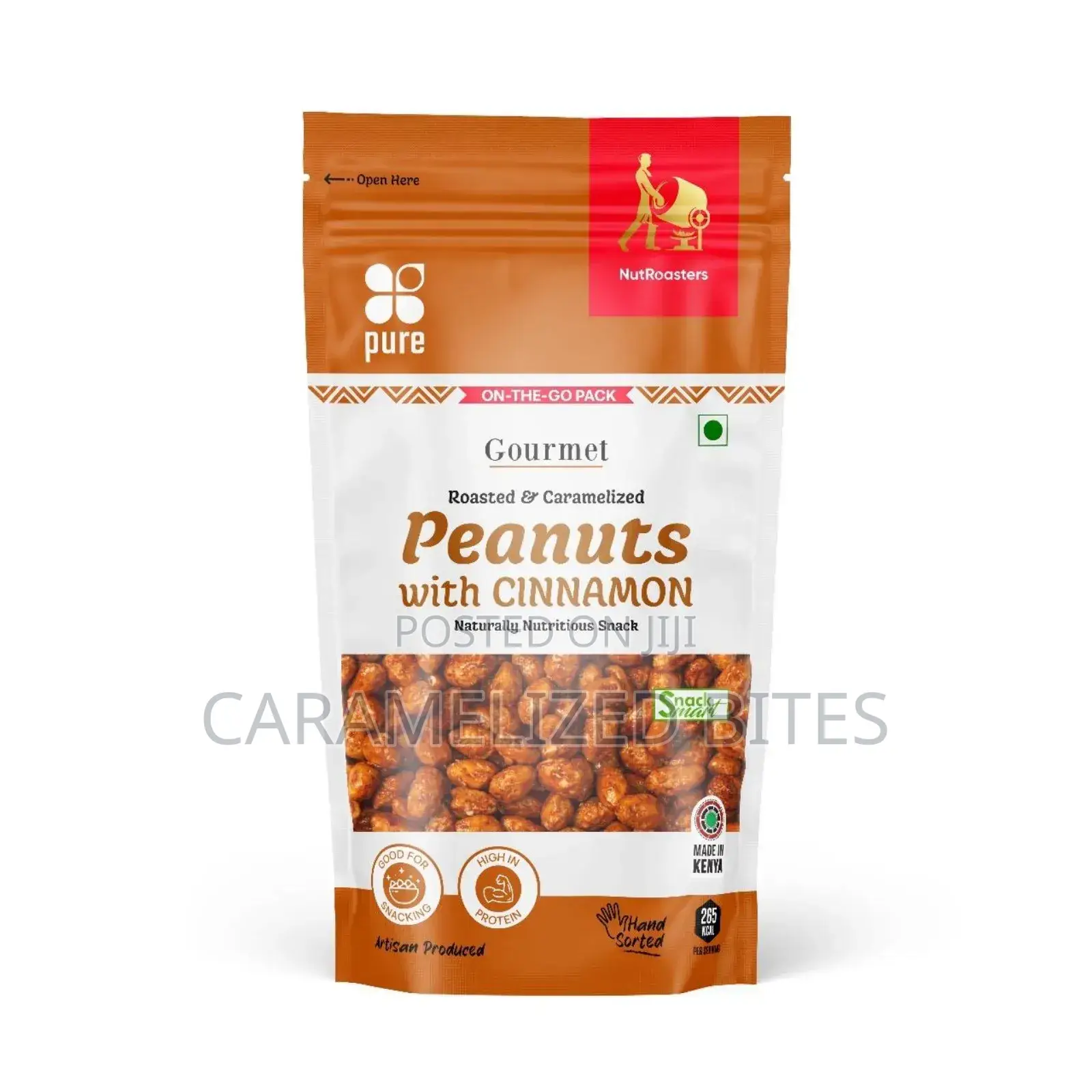 Caramelized Peanuts (Cinnamon)