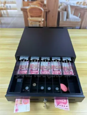 New Metal Cash Drawer 5 Slot Pos Register Box