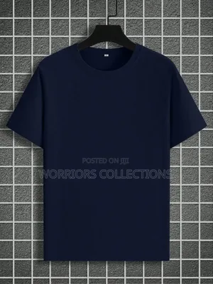 Navy Blue Roundnecks T-Shirts Available