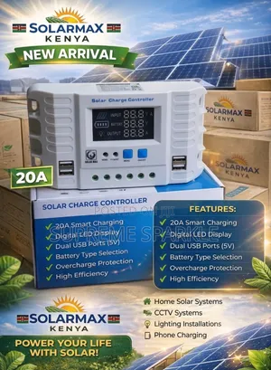 Solarmax 20a Solar Charge Controller.