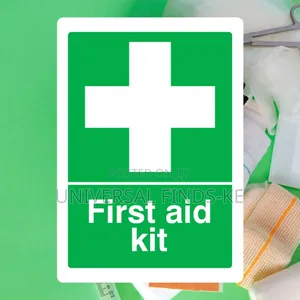 Self Adhesive First Aid Kit Sign / Sign Board