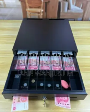 New 4 Slot Cash Drawer New Wit 8 Coin Slot