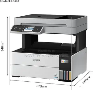 Ecotank L6490 A4 Multifunction Wi-Fi Ink Tank Printer With Fax