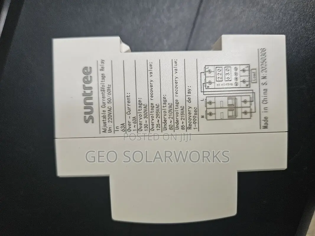 Adjustable Current / Voltage Protector 63a