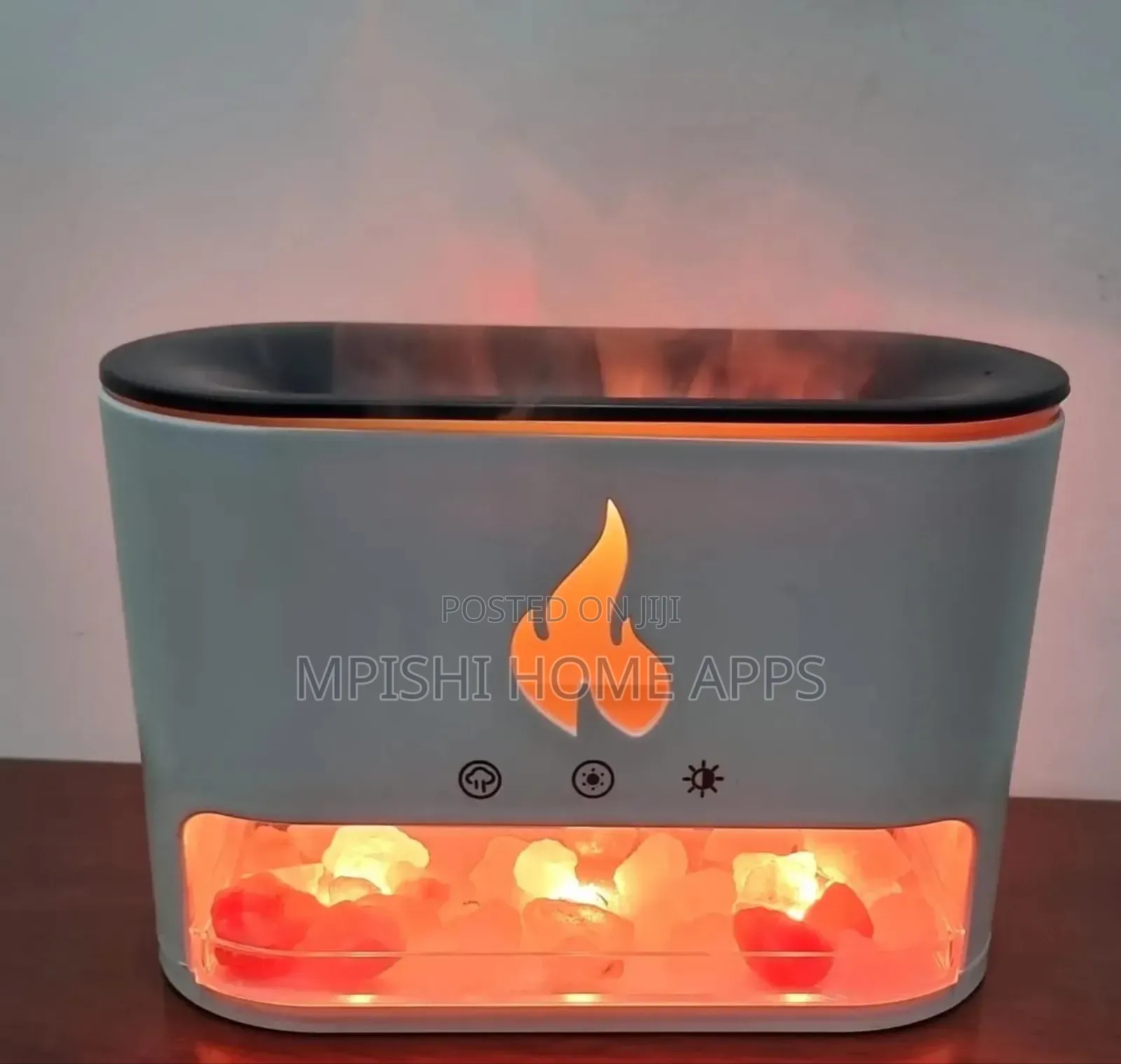 10w Salt Stone Fireplace Aroma Diffuser Humidifier