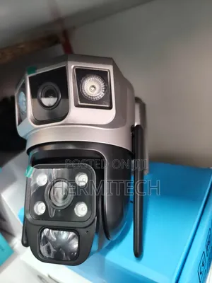 2 Screens Preview Dual Lens 4g Solar Camera