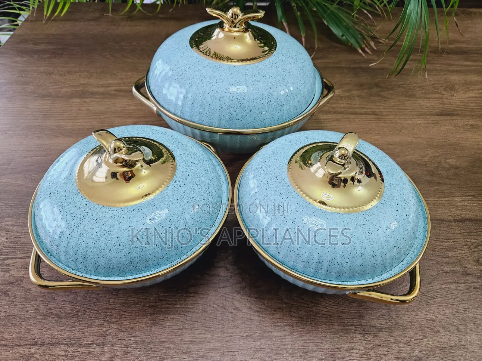 Classy 3 Pieces Ceramic Serving Bowls