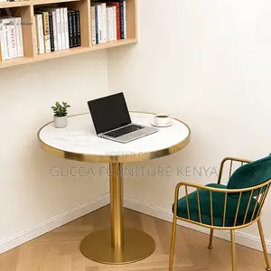 Home Modern Round Dining Bistro Table