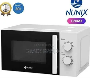 Nunix 20 Litres Manual Setting Microwave Oven