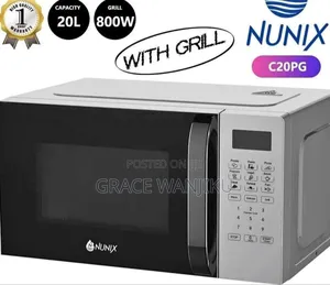 New Model 20 Litres Nunix Digital Microwave With Grill