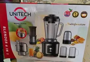 Unitech 6 in 1 Food Processor Blender