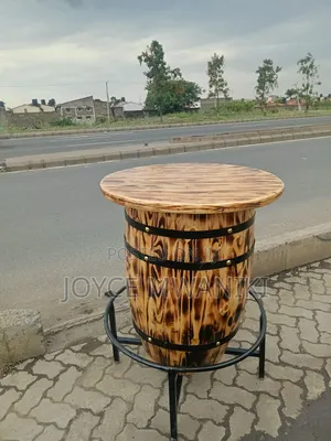 Modern Barrel Bar High Table 