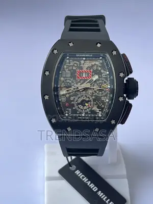 Richard Mille Rm 011 Felipe Massa Flyback Chronograph Black Carbon
