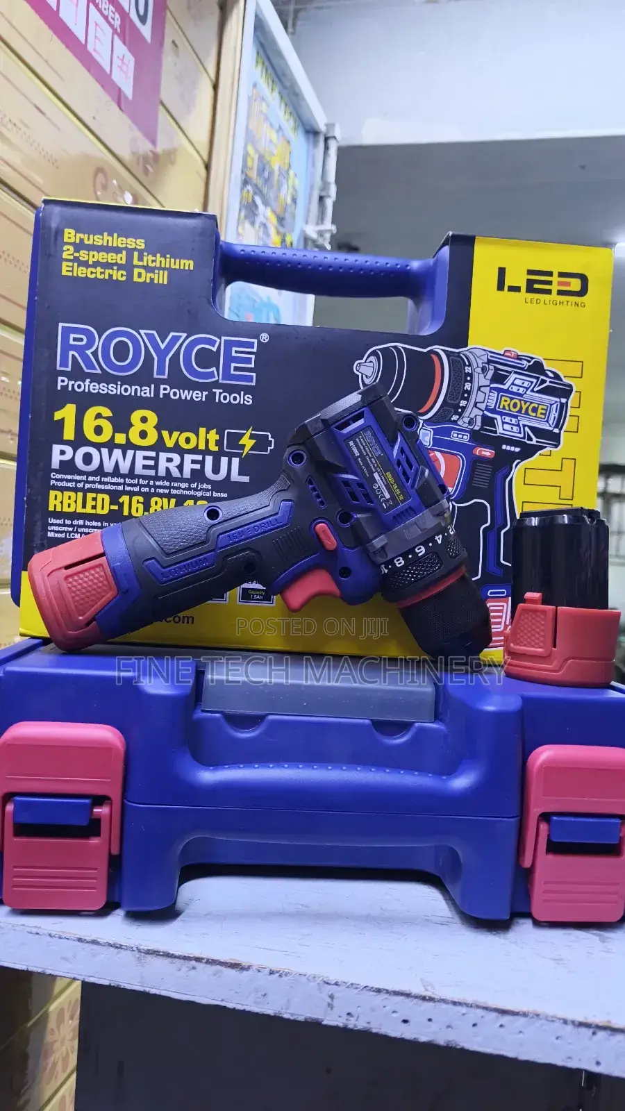 Royce Brushless 2-Speed Lithium Electric Drill