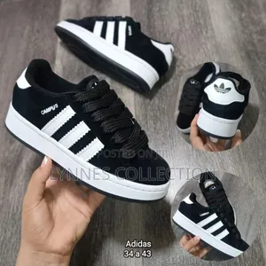 Adidas Campus Black and White