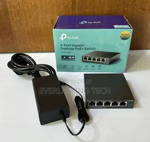 Tp-Link 5-Port Gigabit Desktop Switch With 4-Port Poe - Tl-Sg1005p