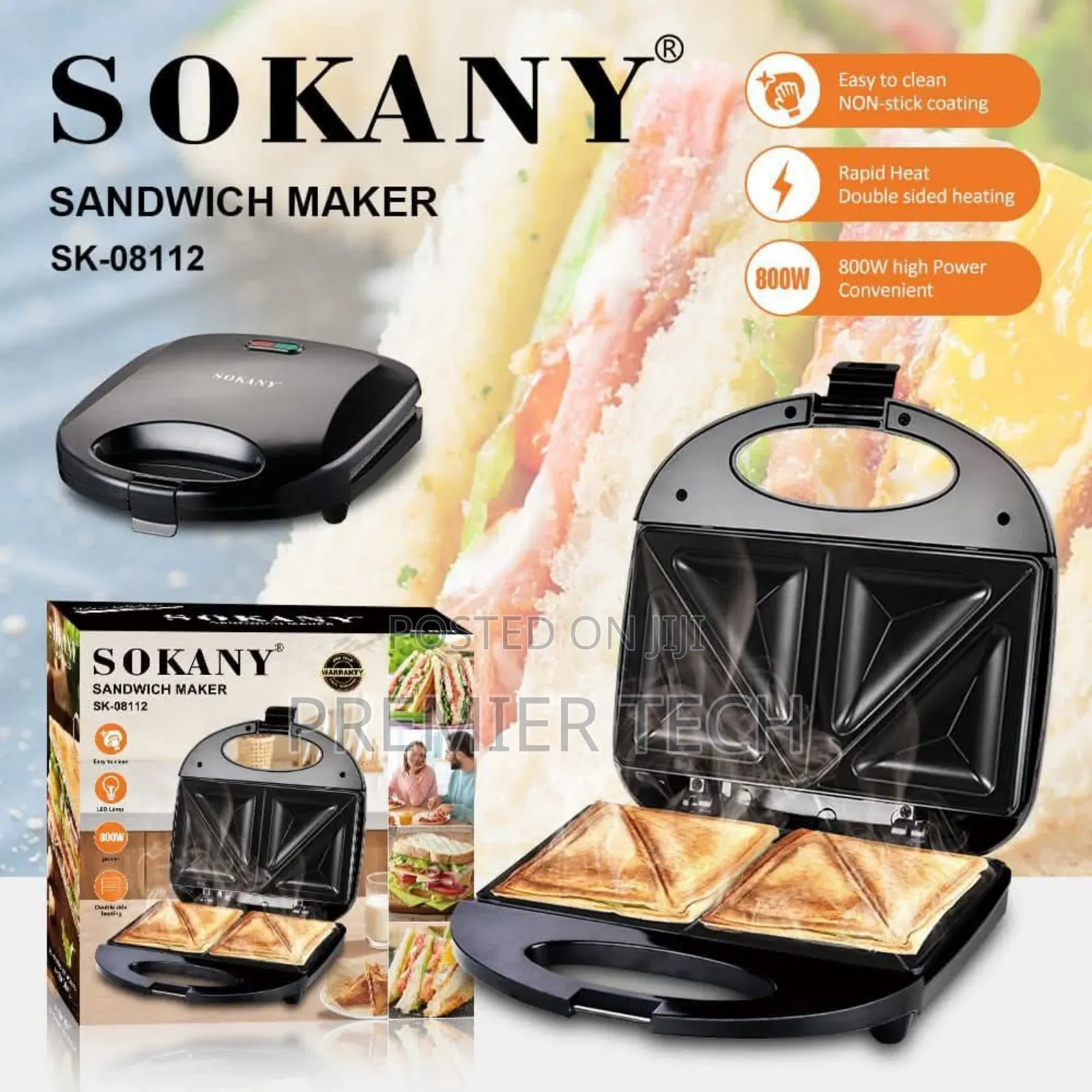 *2 Slice Sandwich Maker