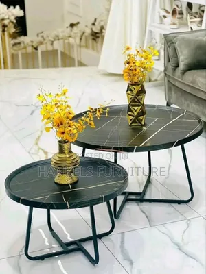 Coffee Table Round Two in One – Durable and Elegant