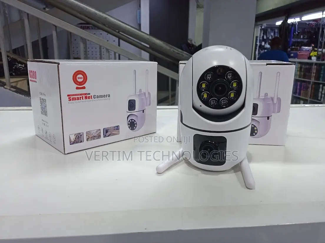 Dual Lens 4mp Dual Lens Wifi Camera Home Security Night Vision Wifi
