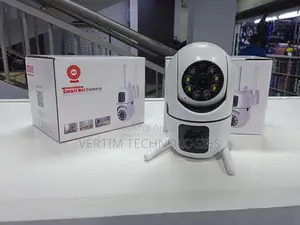 Dual Lens 4mp Dual Lens Wifi Camera Home Security Night Vision Wifi