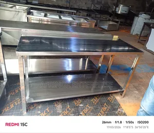 6 by 2 Feets Stainless Steel Table