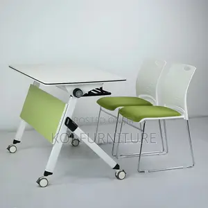 Office Table; Training Foldable Mobile Conference Office Table