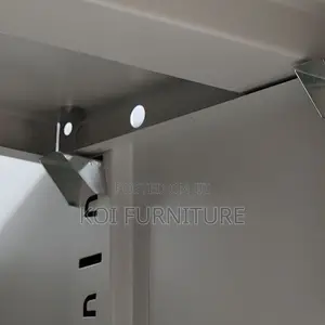 Office Cabinet; Durable Steel Executive Cabinet With Two Doors