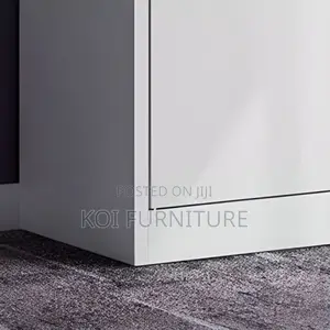 Office Cabinet; Durable Steel Executive Cabinet With Two Doors