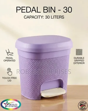 30ltrs Star Pedal Bins
