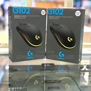 Logitech G102 2nd Gen Light Sync Gaming Mouse, Wired